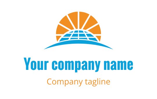Solar energy logo
