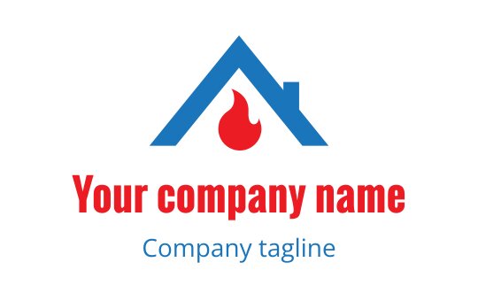 Heating logo
