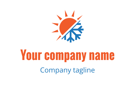 Heating logo
