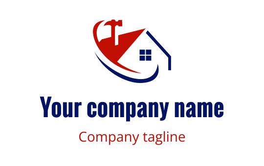 Construction, renovation logo