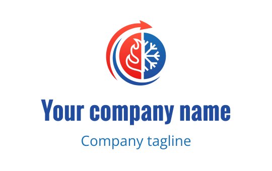 Heating logo