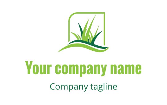 Lawn care logo