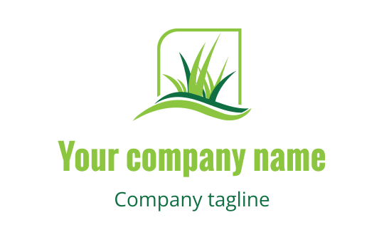 Lawn care logo