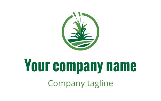 Lawn care logo