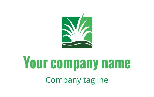 Lawn care logo