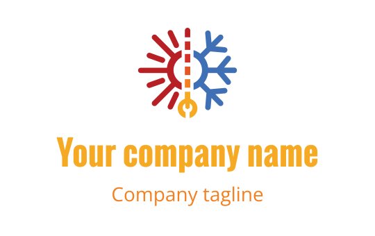Heating logo