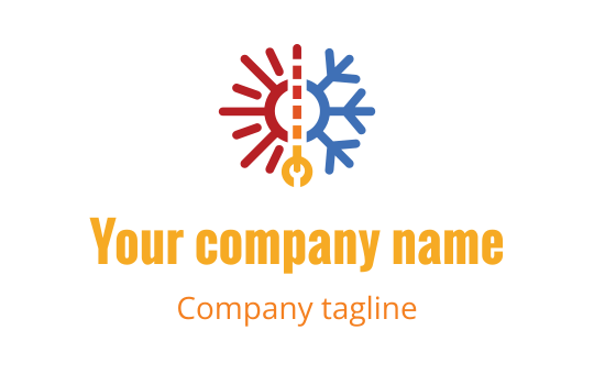Heating logo