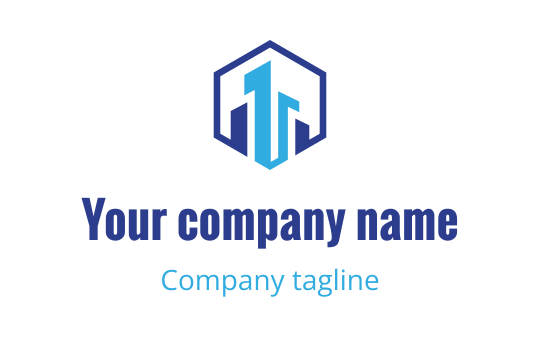 Blue logo