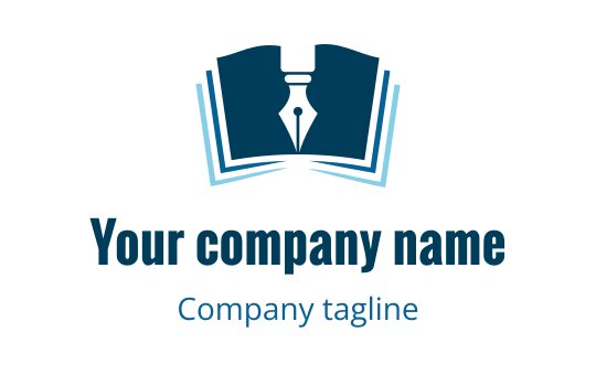 Writing logo