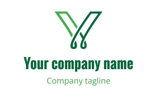 V logo