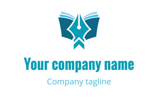 Writing logo
