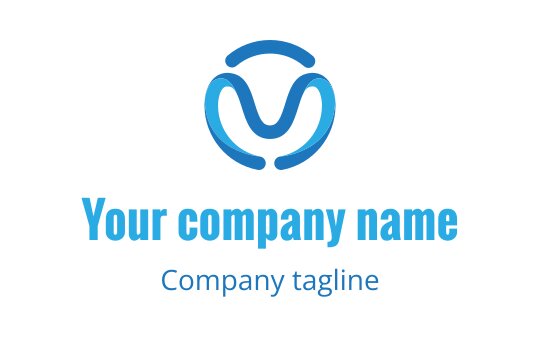 M logo
