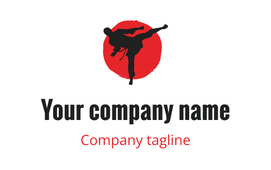 Martial arts logo