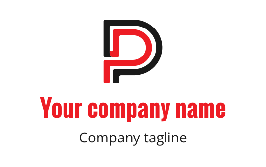 P logo