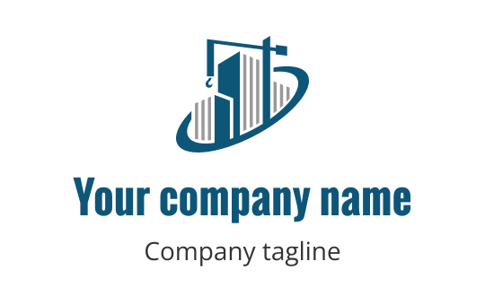 Construction, renovation logo