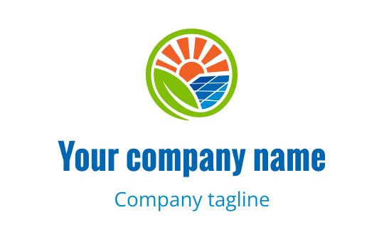 Solar energy logo