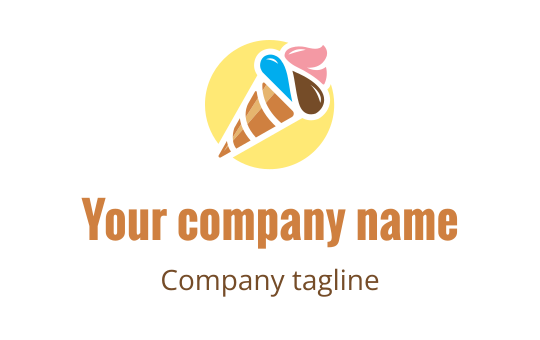 Ice cream logo