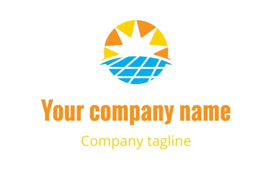 Solar energy logo