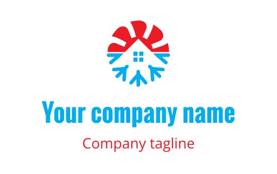 Heating logo