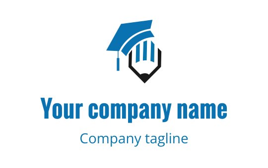 Writing logo