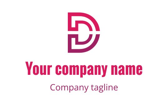 D logo
