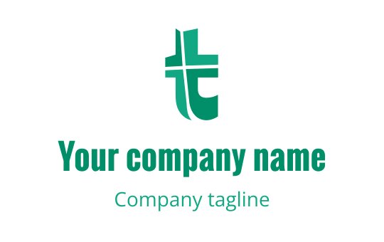 T logo