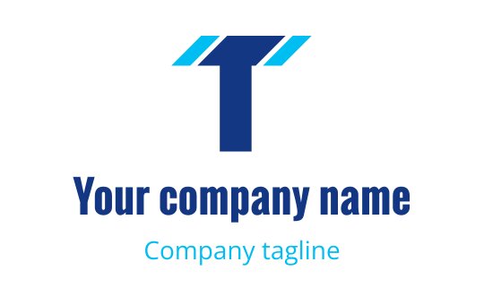 T logo