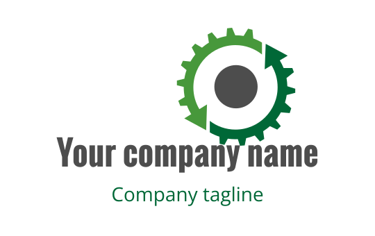 Green house logo
