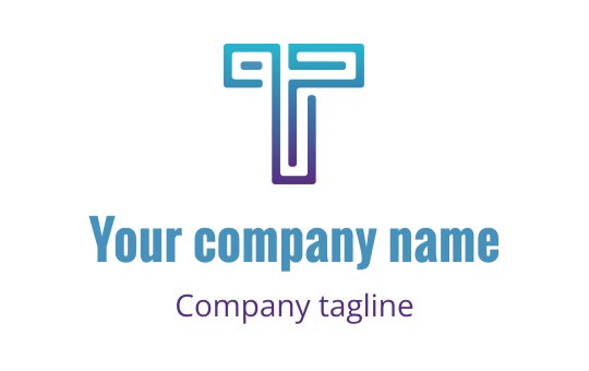 T logo