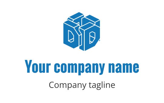 D logo
