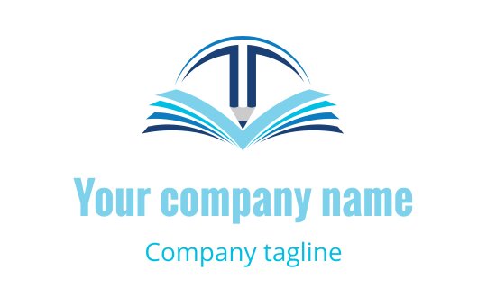 Writing logo