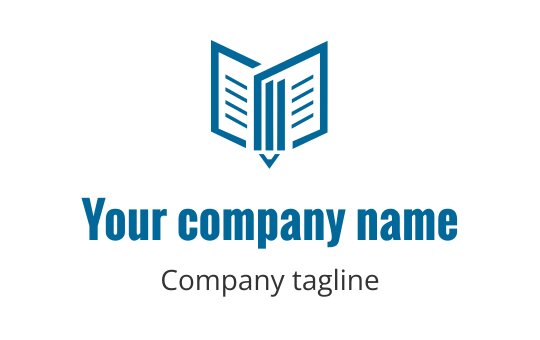 Writing logo