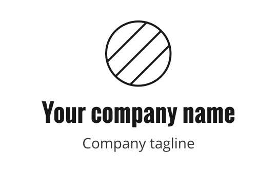 Black logo