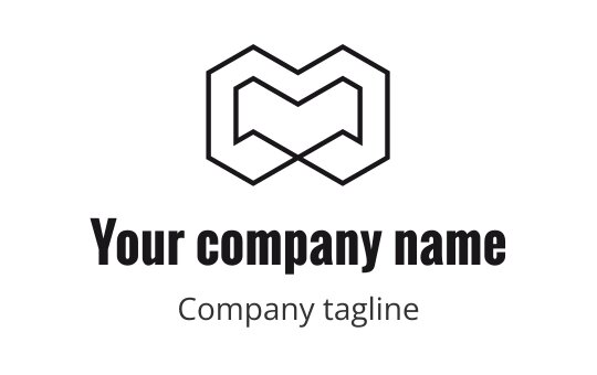 M logo