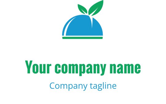 Modern blue and teal logo design featuring stylized bells
