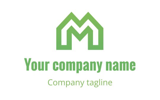 M logo