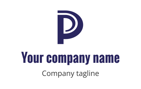 P logo