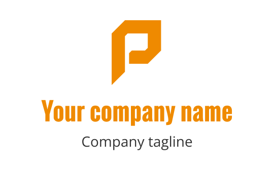 P logo