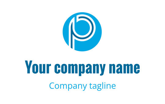 P logo