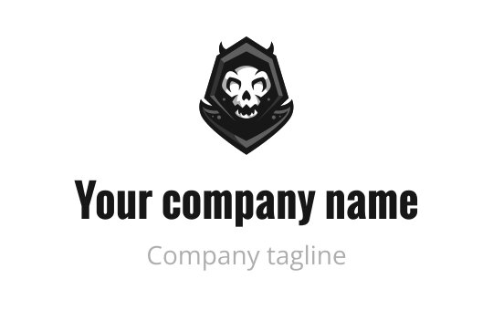 Superhero logo