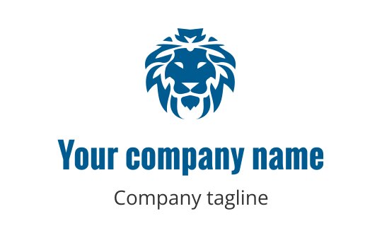 Teal logo featuring a stylized lion, representing strength and courage in the tiger industry.