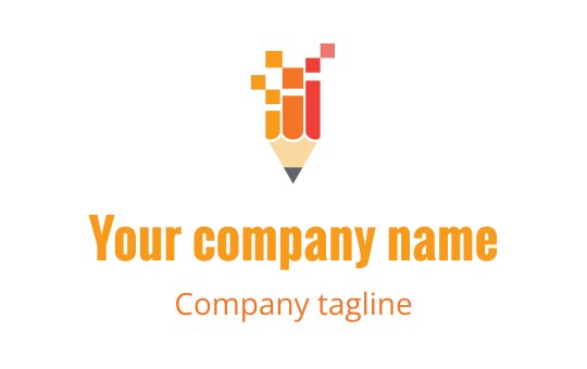 Writing logo
