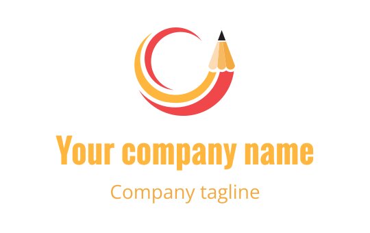 Writing logo