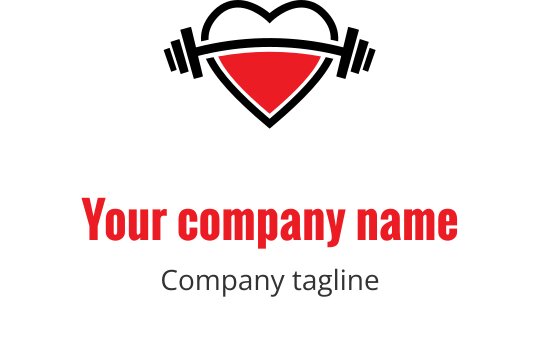 Bold logo design featuring a red triangular shape above stylized text