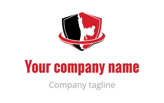 Martial arts logo