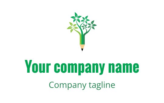 Writing logo