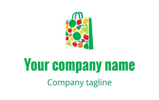 Food, drinks, restaurant logo