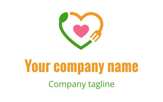 Food delivery logo