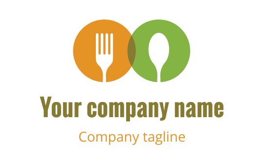 Food delivery logo