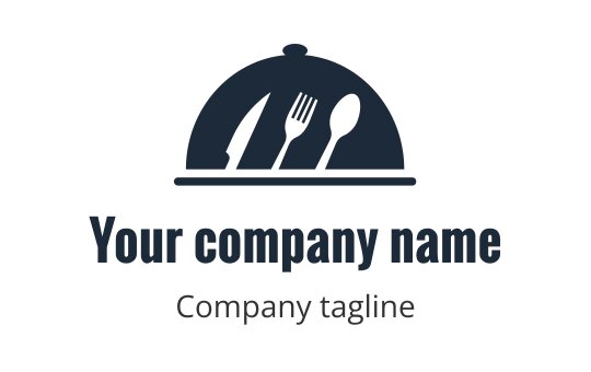 Food delivery logo